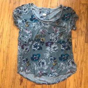 XS Anthropologie Bloom Pocket Tee